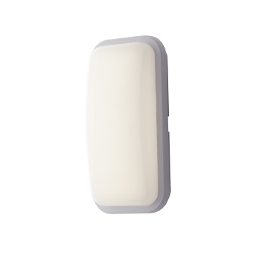 Anthrazitfarbene oder weiße LED-Außendeckenleuchte | Mondialshop