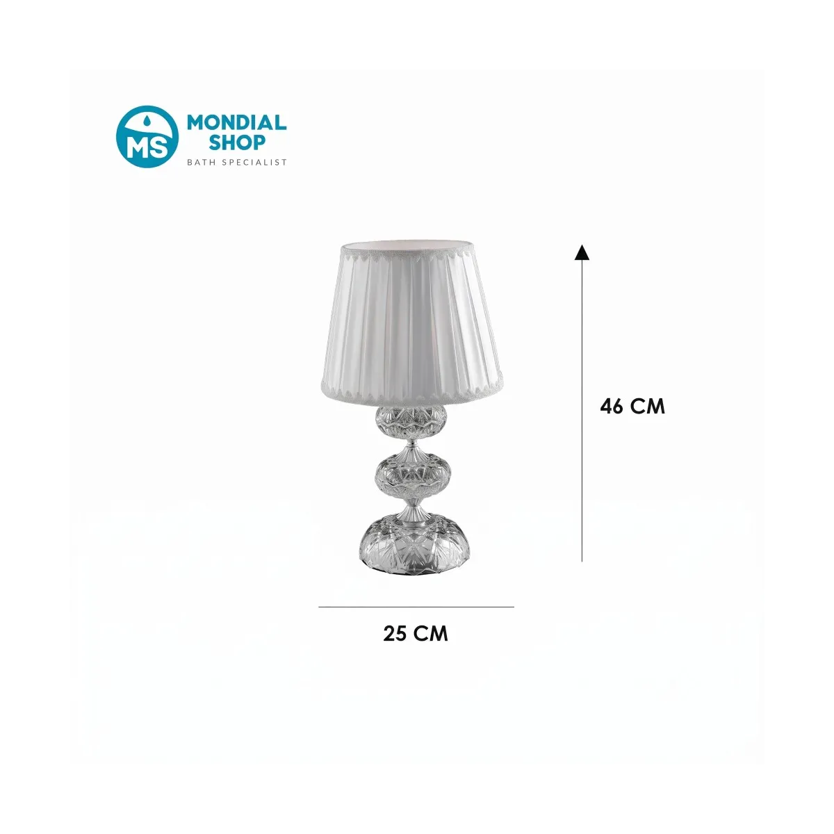 Scheda tecnica abat-jour dal design classico INCANTO
