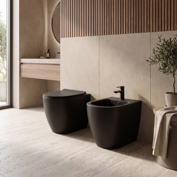 Toilettes et bidet...