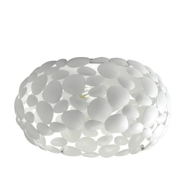 Moderne 60-W-Deckenleuchte in Chrom oder Weiß | Mondialshop