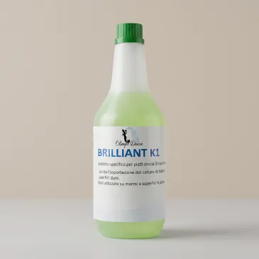 Produit pour le nettoyage du receveur de douche Olimpo Marble Résine de douche Mineral Marble