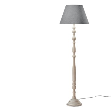 Lampada da terra Legno naturale H155 cm  | Mondialshop