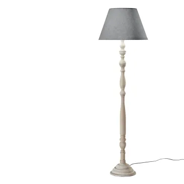 Lampadaire en bois naturel H155 cm | Mondialshop
