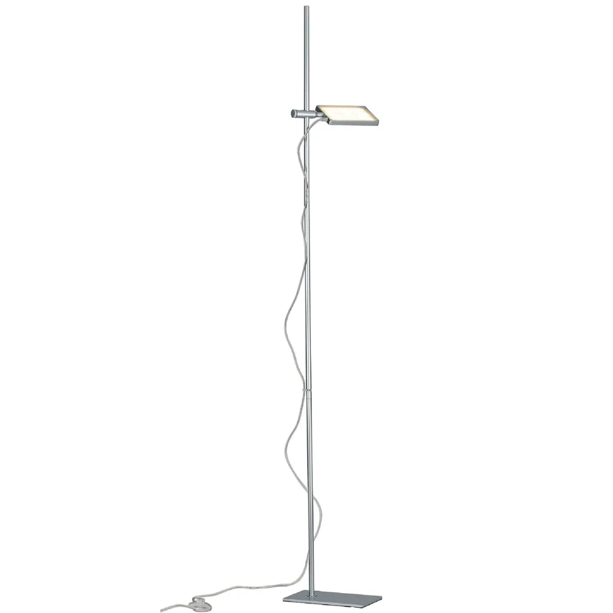 Lampadaire Book Lampadaire réglable Aluminium Blanc Led...