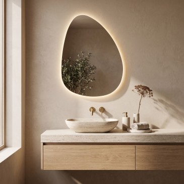 Einzigartiger LED-Badezimmerspiegel | Mondialshop