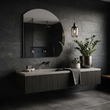 Miroir de salle de bain LED...
