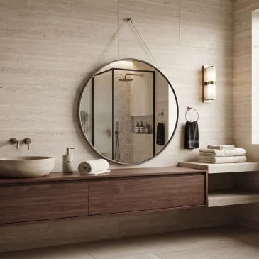 Specchio Tondo LED 70CM con CCT e Touch | Mondialshop