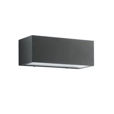 Applique murale extérieure anthracite 40W