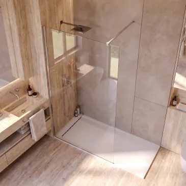 Doccia walk-in 120 cm h200...