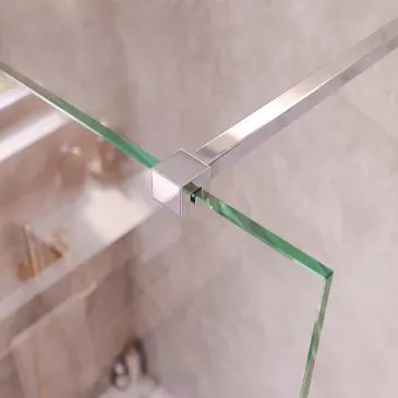 ISIDE begehbare Dusche 120 cm H200 8 mm Anti-Kalk-Glas