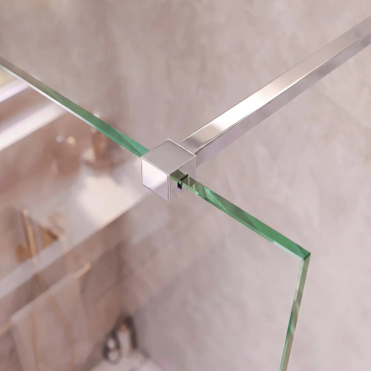 Douche à l'italienne ISIDE 120 cm H200 Verre Anticalcaire...