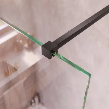 ISIDE begehbare Dusche 120 cm H200 8 mm Anti-Kalk-Glas