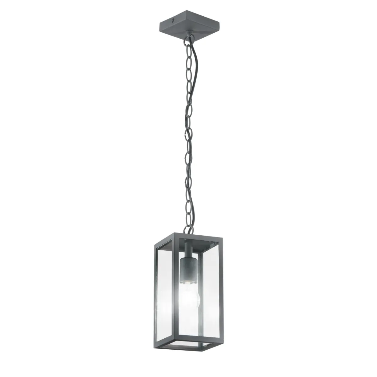 Anthrazitfarbene oder weiße Außenpendelleuchte | Mondialshop