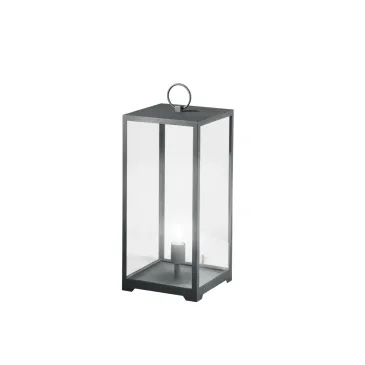 Anthrazitfarbene oder weiße Stehlaterne für den Außenbereich | Mondialshop