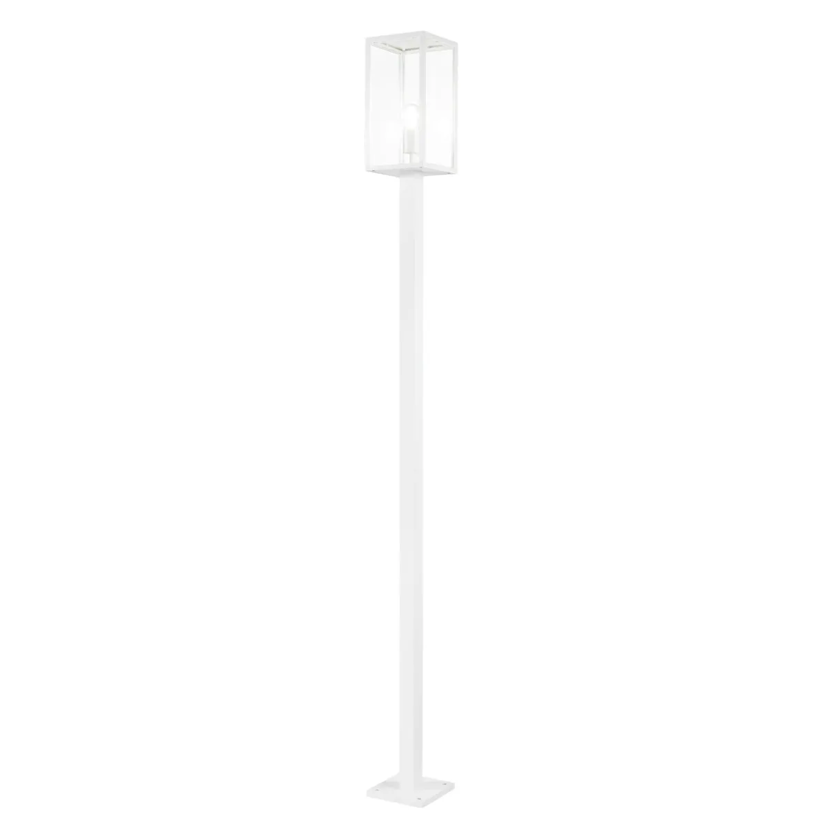 Weiße oder anthrazitfarbene Außenlaterne 60W E27 |...