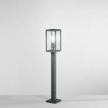 Borne lumineuse extérieure anthracite ou blanche E27 | Mondialshop