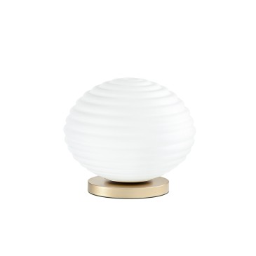 Lampe de table E27 noire ou dorée