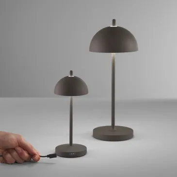 Wiederaufladbare 1,5-W-LED-Lampe, 6 Farben | Mondialshop