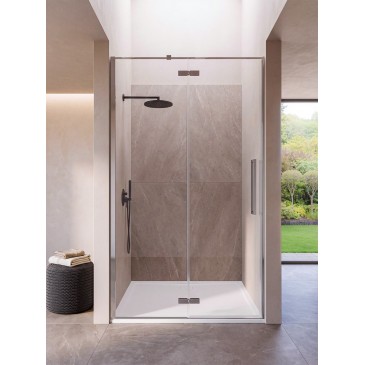 Nicchia Doccia battente 8mm h200 extra chiaro VIOR