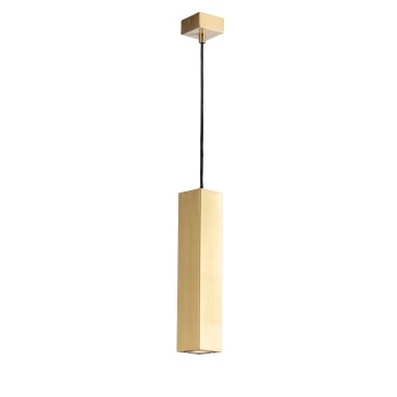 Suspension carrée 4 couleurs GU10