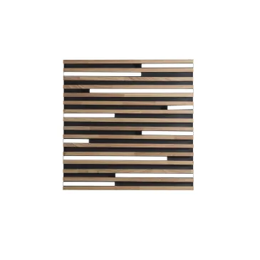 40W LED Quadratische Holz-Deckenleuchte | Mondialshop