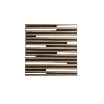 Plafoniera in Legno Bianca o Nera LED 40W