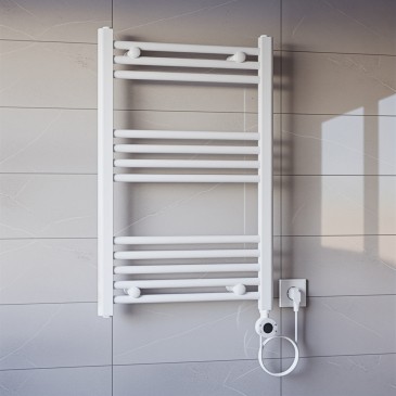 Radiateur électrique 770 x 500 mm, puissance 400 W, thermostat électronique