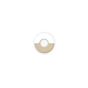 Plafonnier LED Urban Moderna 14W blanc ou doré | Mondialshop