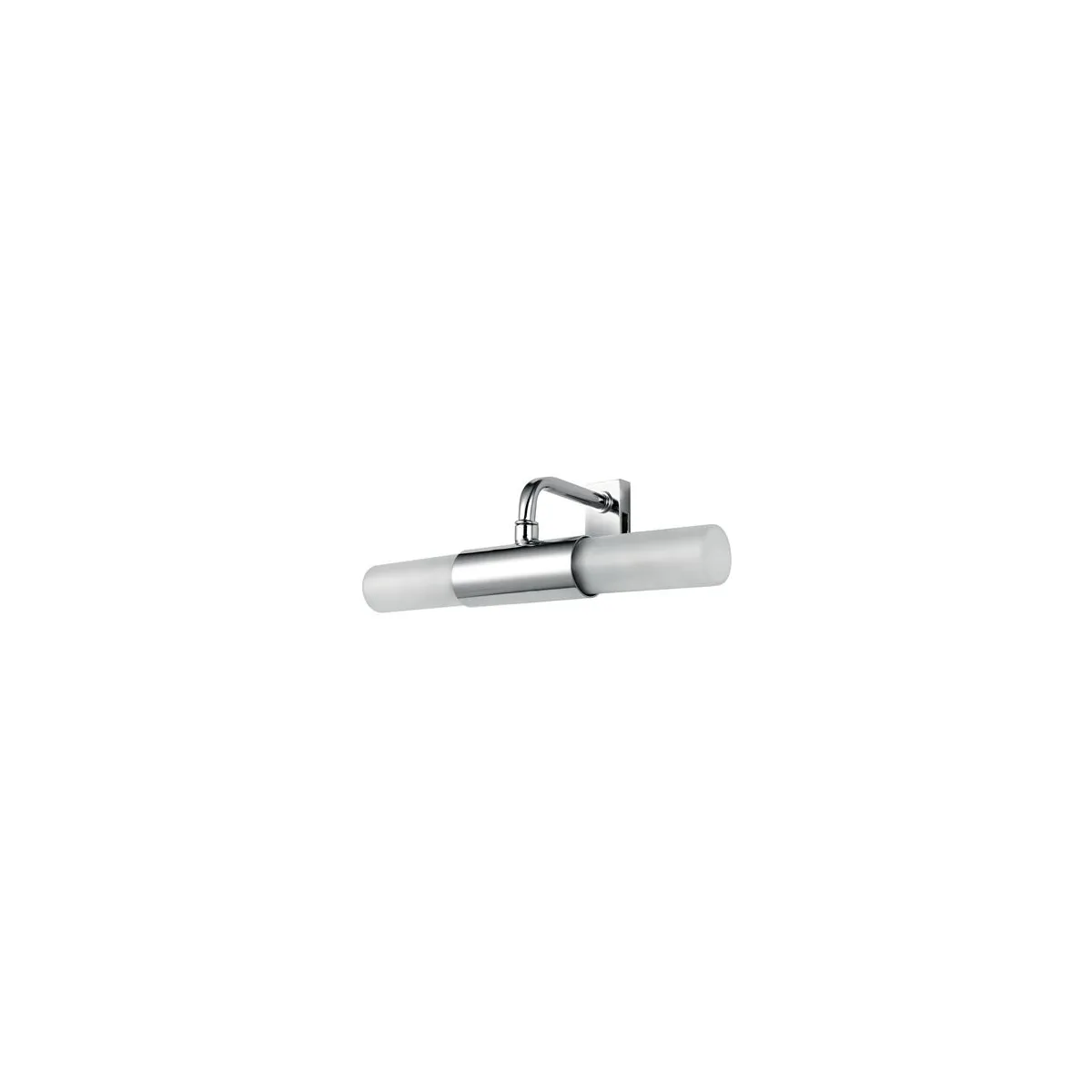 Spot-B-Roby-Cp - Applique avec fixation miroir de couleur nickel 28 Watt G9