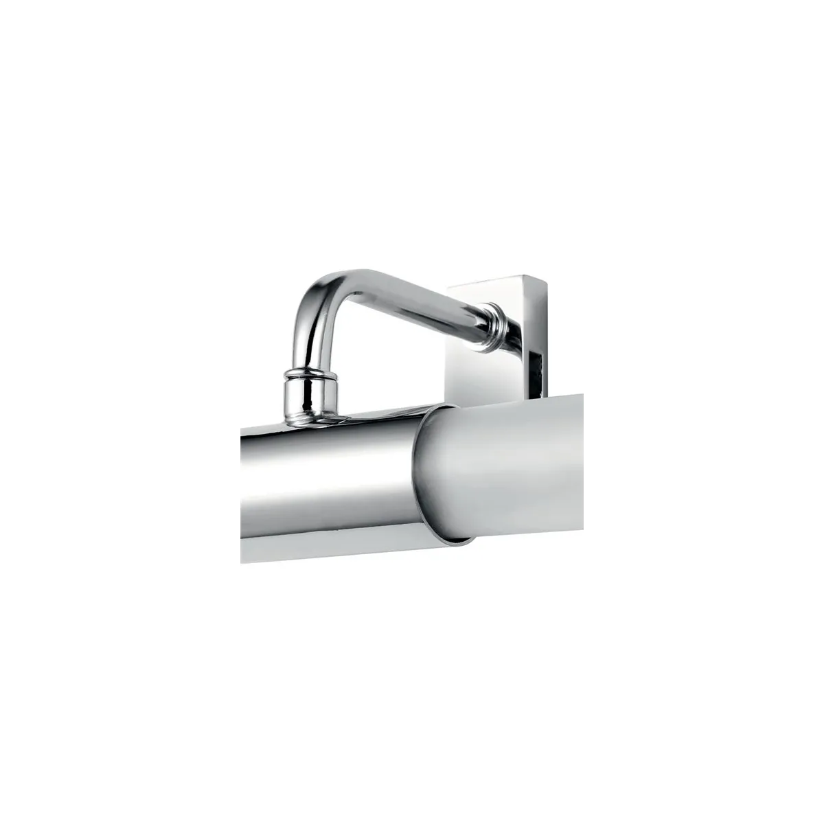 Spot-B-Roby-Cp - Applique avec fixation miroir de couleur nickel 28 Watt G9