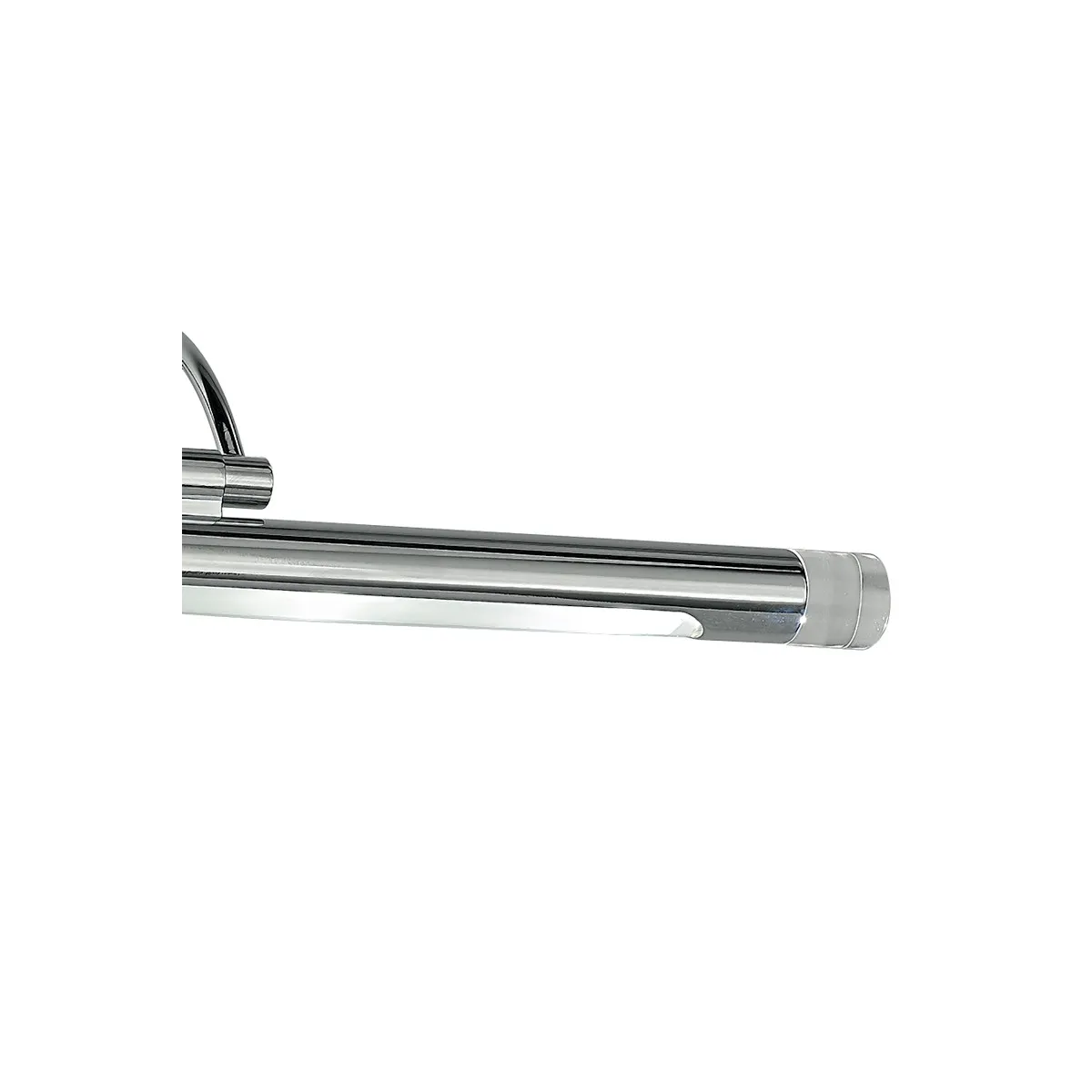 Led-W-Sigma/4W - Applique Cromata Dalla Forma Originale Con Luce Led 4 Watt 3500 Kelvin