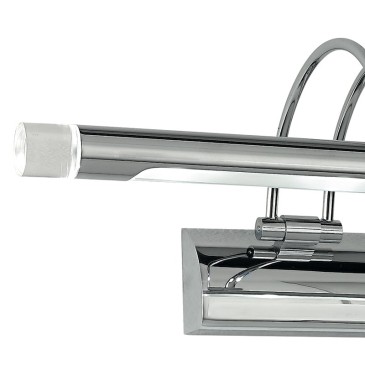 Led-W-Sigma / 4W - Applique originale chromée avec lumière LED 4 Watt 3500 Kelvin