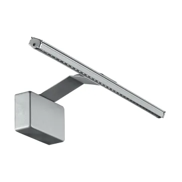 Led-W-Alcor/5W Sil - Applique Moderna Dal Colore Silver Con Luce Led 5 Watt 3500 Kelvin