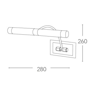 SPOT-Q1 Applique Cromo Alogena