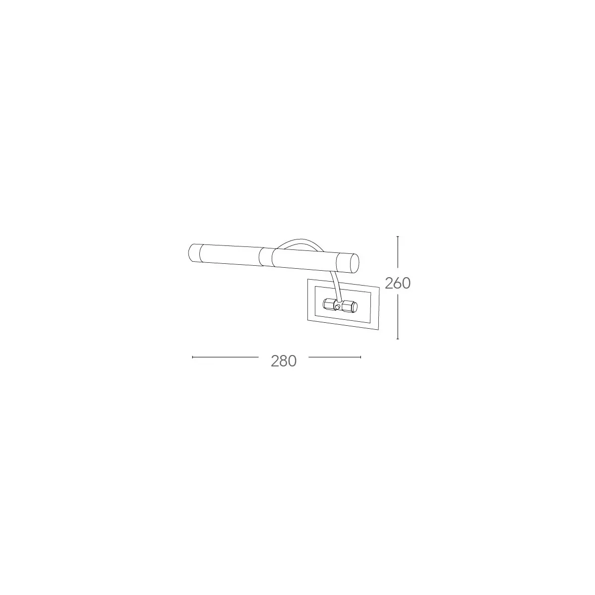 SPOT-Q1 Applique Cromo Alogena