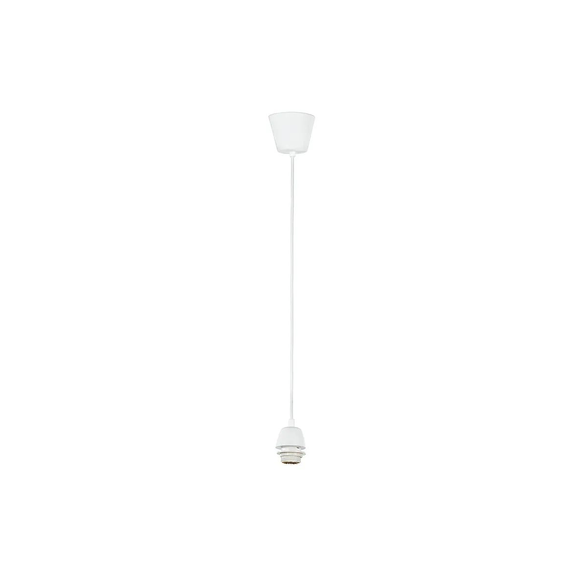MT3202020 - Filo Pendente bianco per lampadario con attacco E27