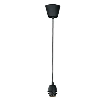 MT3202023 - Fil de suspension noir pour lustre avec raccord E27