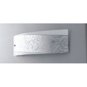 Applique Moderna a Led E27 Rettangolare per corridoio, salotto e scala Disponibile in argento o oro