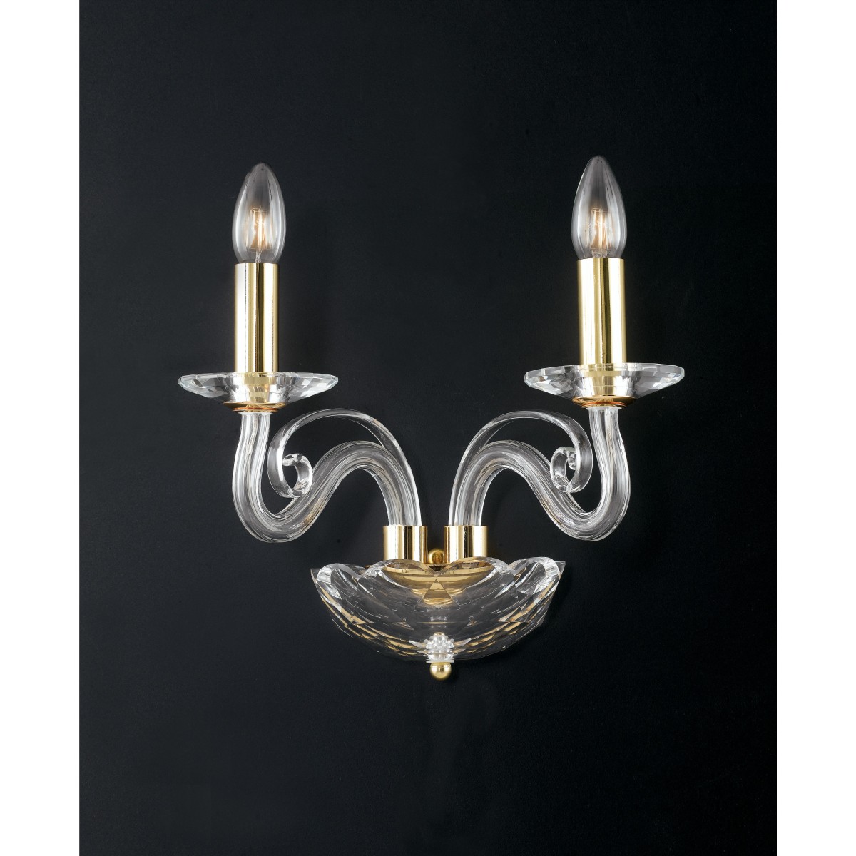 I-EPOQUE/AP2 - Applique Classica Cristallo Finitura Oro...