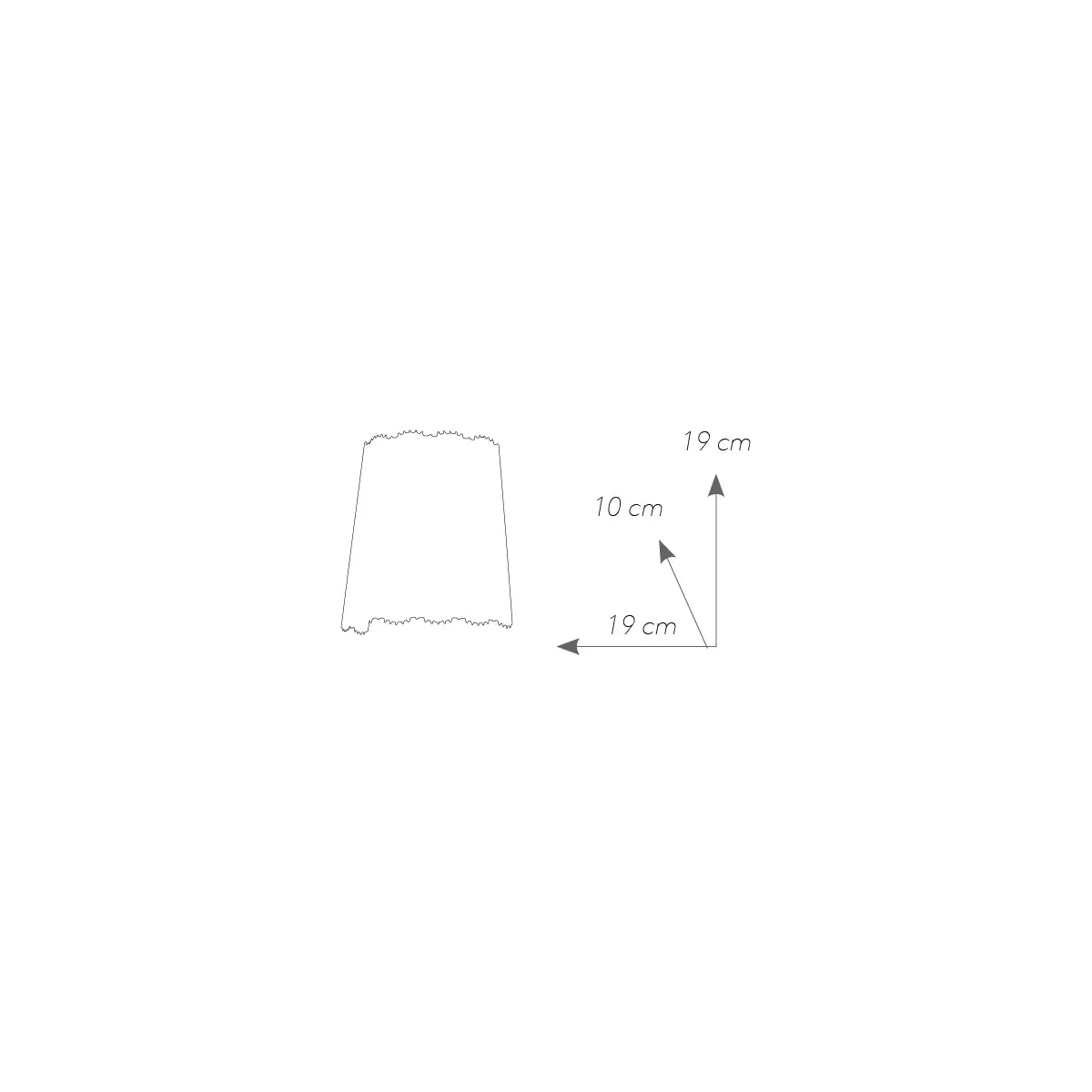 I-CLUNY-AP - Applique classique en dentelle perforée blanc mat E14