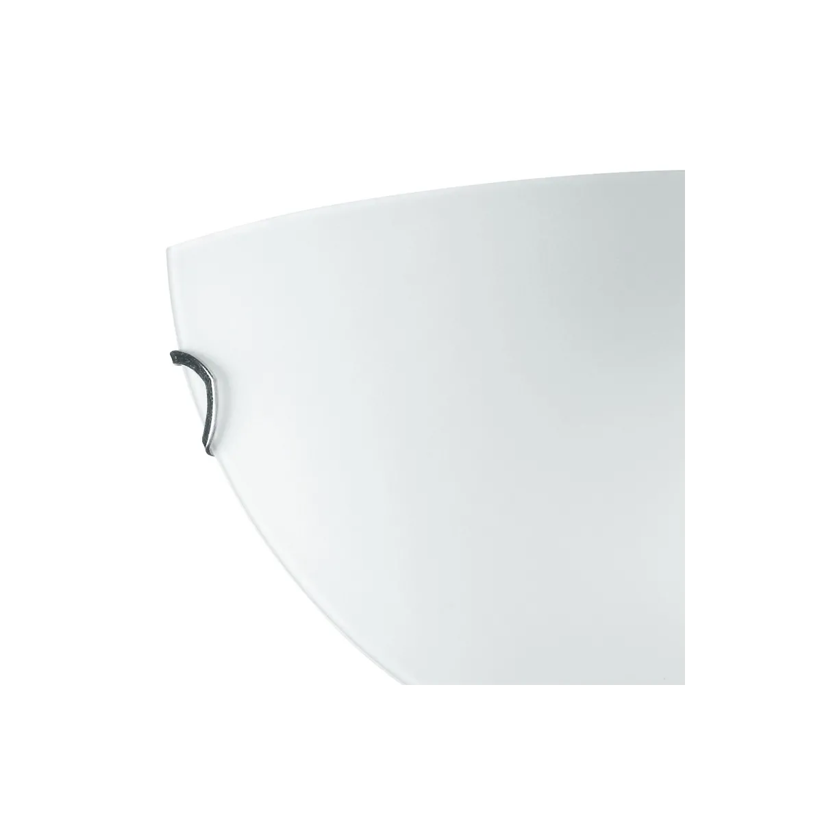 Diffusore in Vetro Bianco Opaco Applique Oblo