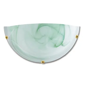 32/07112 - Applique murale en verre dégradé vert Applique classique E27