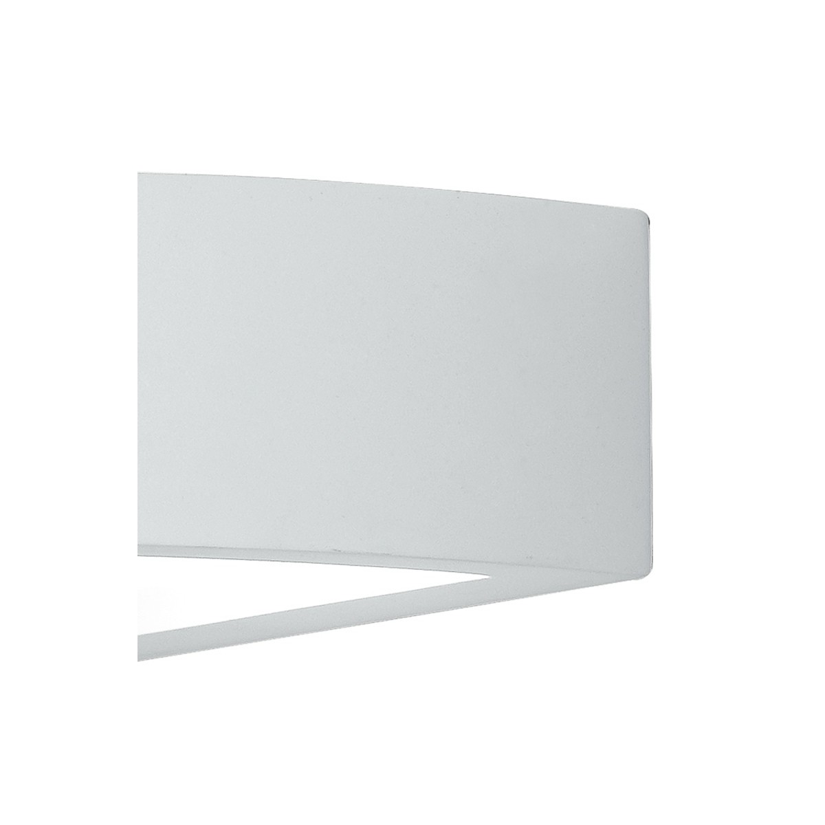 Lampada ad Parete in Gesso Bianco Verniciabile con Doppia...