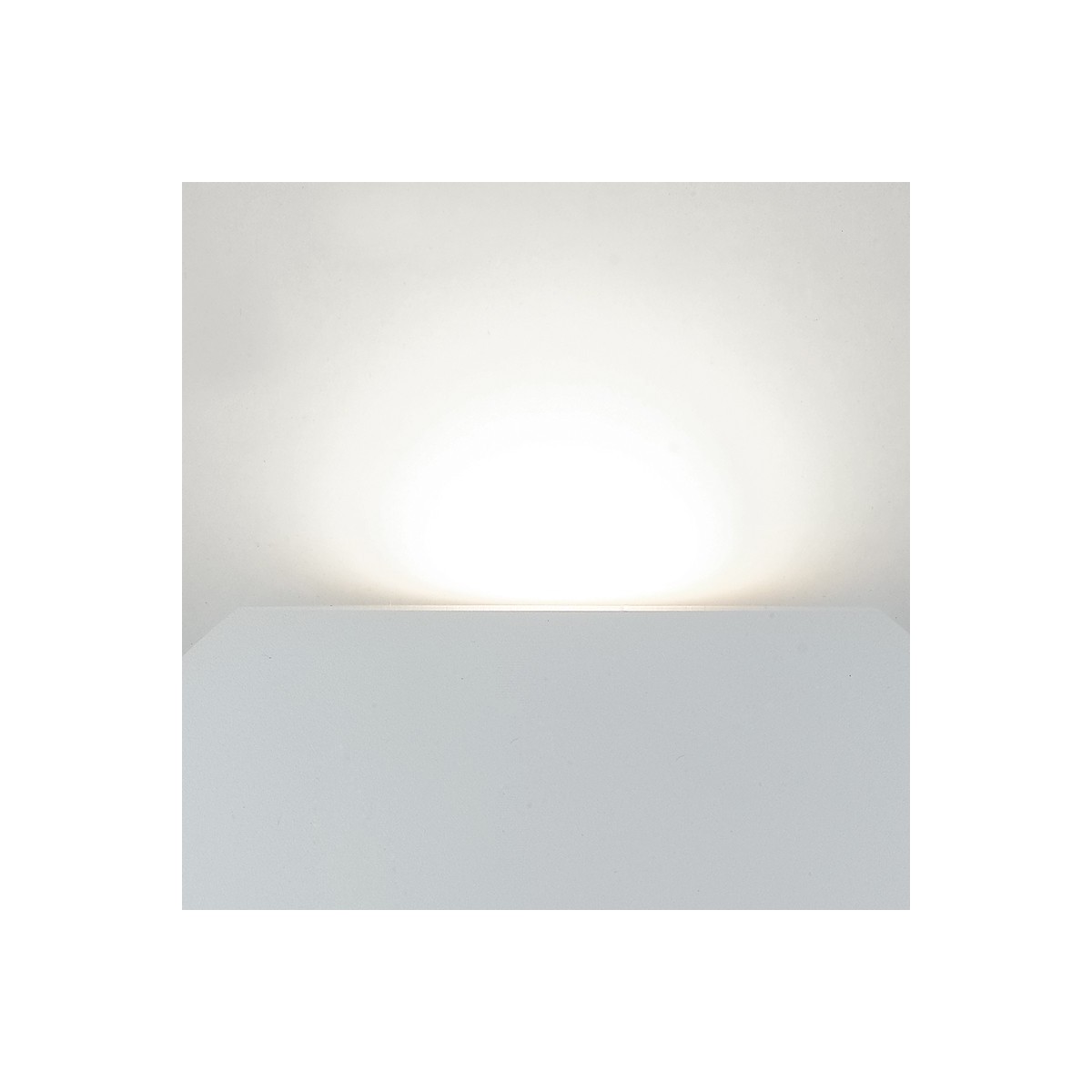 Applique murale extérieure ronde à LED blanche | Mondialshop