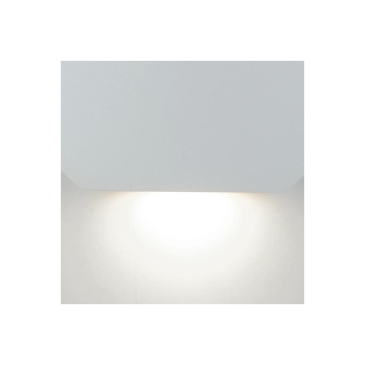 Applique murale extérieure ronde à LED blanche | Mondialshop