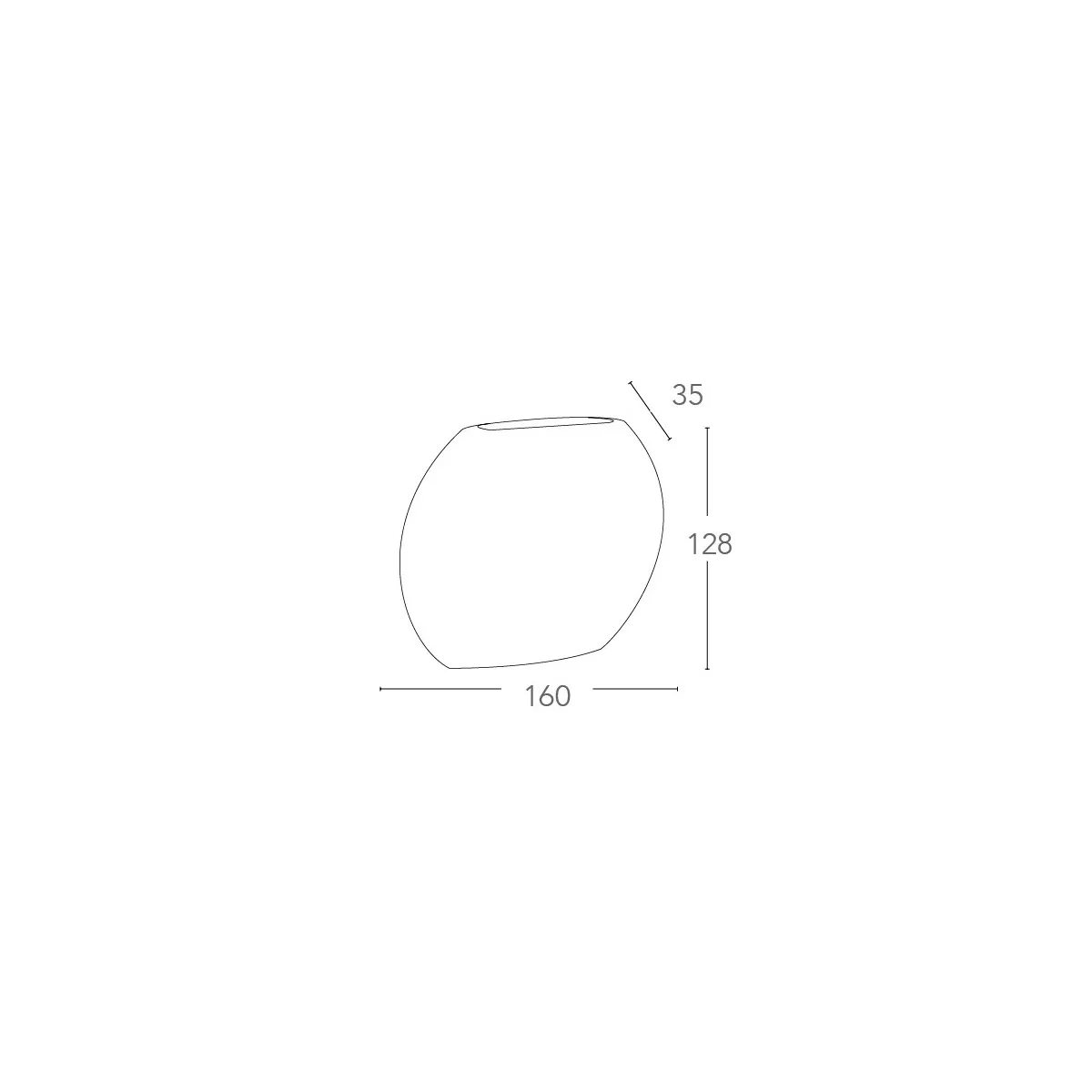 Applique da parete per esterno 2x3w a led a doppia emissione bianca Giada