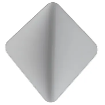Applique a Rombo LED 3W Bianco Nero | Mondialshop