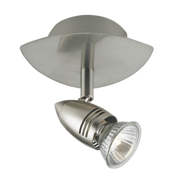 Moderner Scheinwerfer aus Chrom und Nickel | Mondialshop