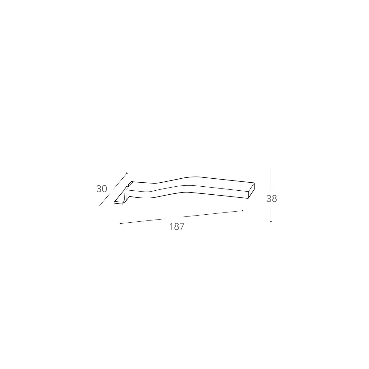 Lampada Specchio LED Cromata 3W | Mondialshop
