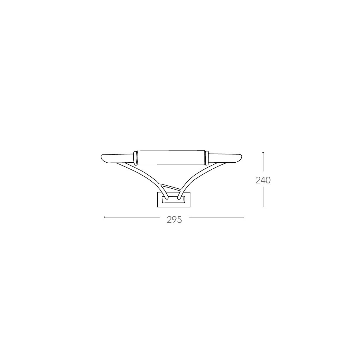 Applique Orientabile R7S Vetro e Metallo | Mondialshop